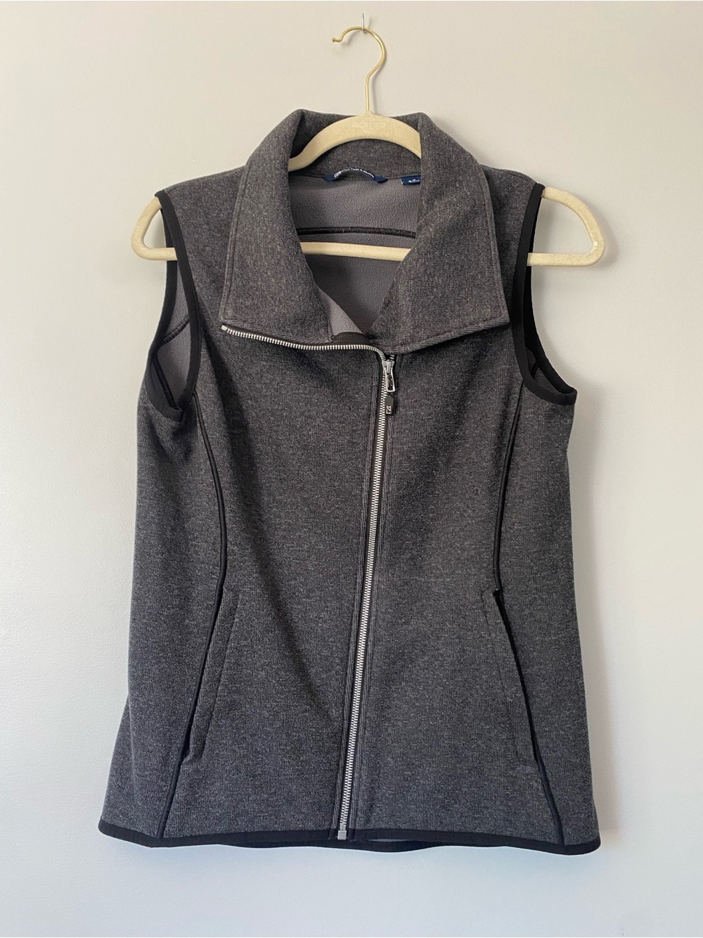 utter & Buck Fleece-Lined Full-Zip Vest | Gray | S/P